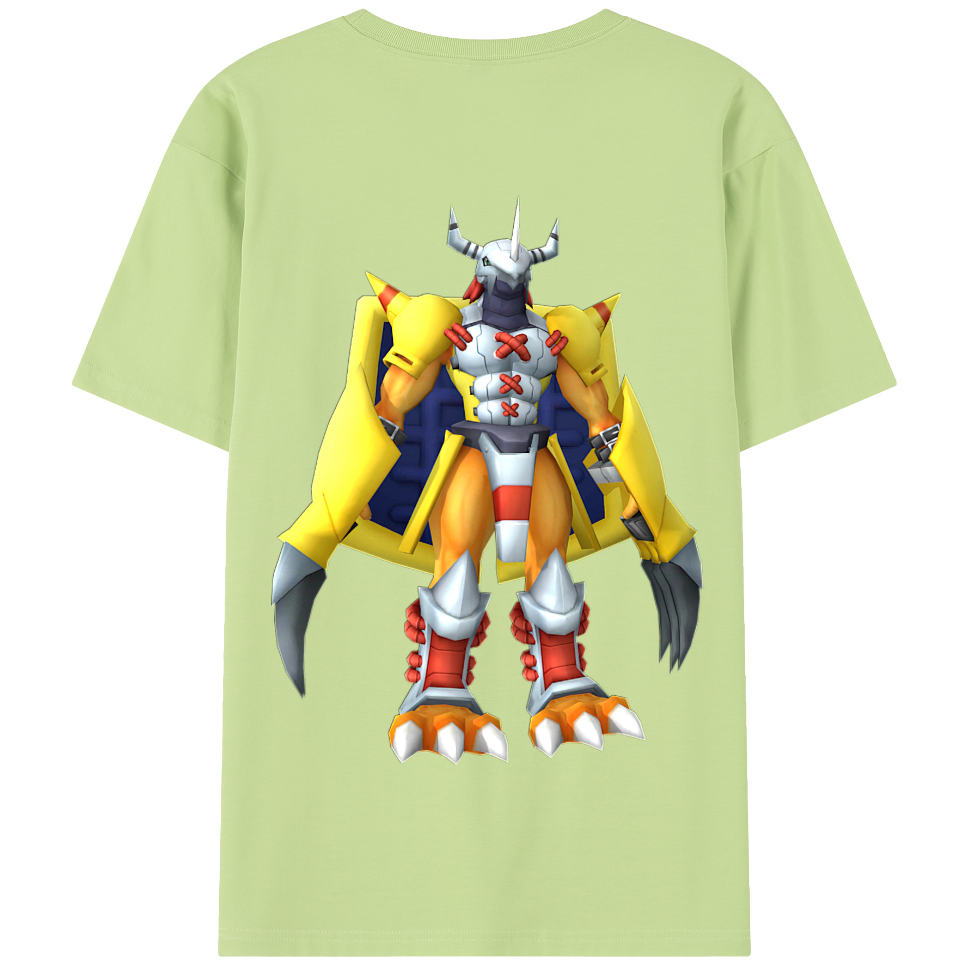 （画像用） Digimon デジタルモンスター/デジモン 綿100％半袖Tシャツ（背面プリント）
